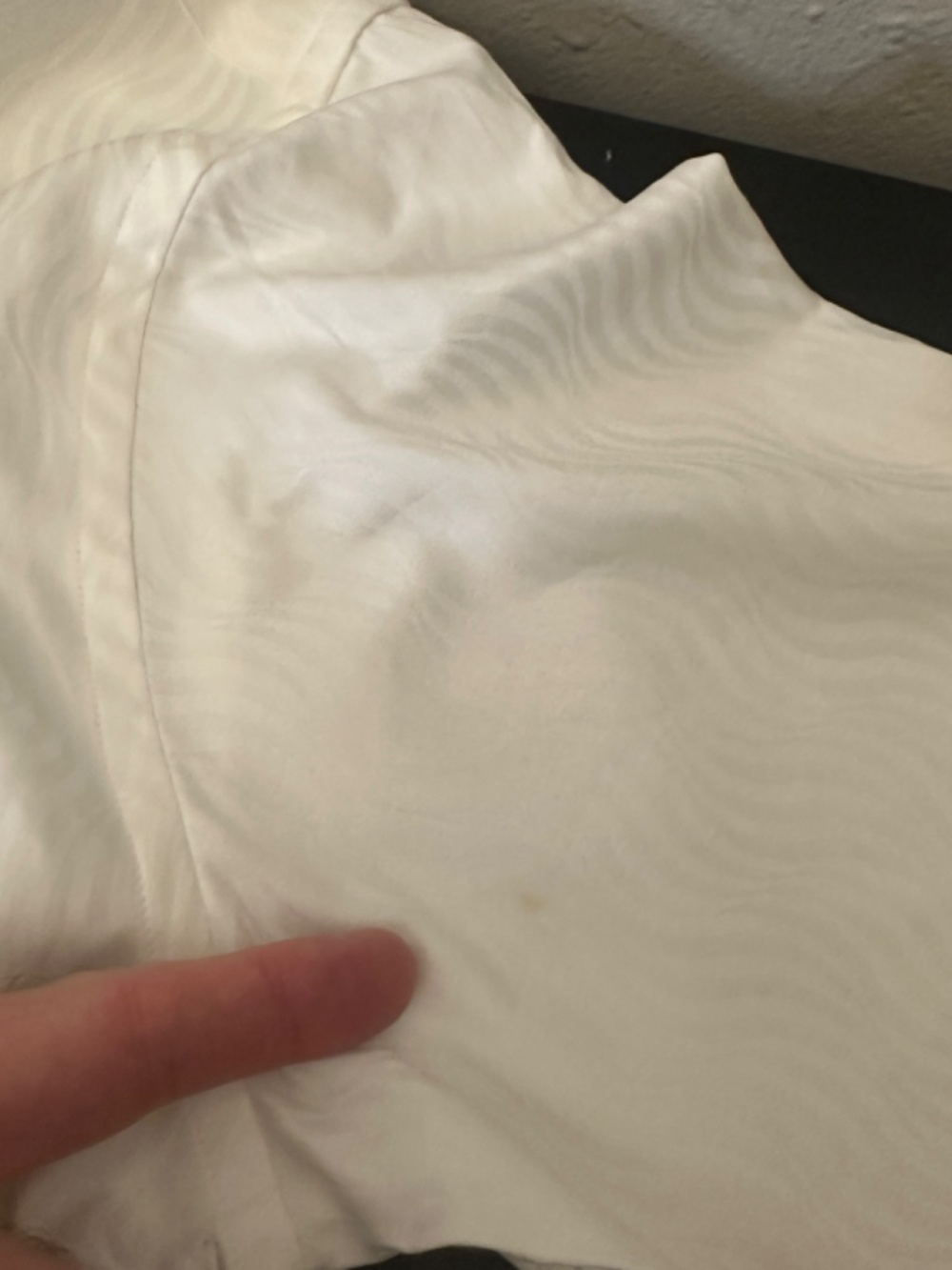 Zanella Textured Long Sleeve Shirt 16.5 L Gently worn Made in Italy 100% cotton - Picture 5 of 5